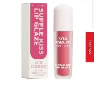 Kylie Cosmetics Supple Kiss Lip Glaze - Vibrant Pink